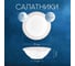 Набор столовой посуды Arya Home Elegant из фарфора, 24 предмета Pearl белый 8680943214447 7