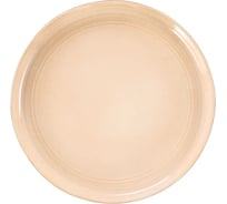 Глиняный набор персональных тарелок Arya Home Stoneware 4 предмета 270x29x194 мм желтый 8680943230003