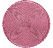 Салфетка под столовые приборы Arya Home Arya круглая 38 Q Rival фуксия 8680943106865