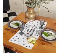 Дорожка Этель Love is 30х70 см, 100% хлопок, саржа 190 г/м2 5423064