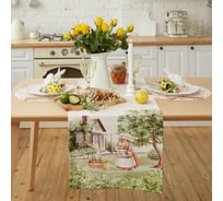 Дорожка на стол Этель Кроличья ферма 40x149 см, 100% хл, саржа 190 г/м2 10226789