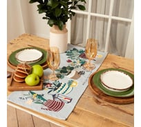 Дорожка Этель Hygge 30х70 см, 100% хлопок, саржа 190 г/м2 5423054