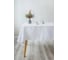 Скатерть Arya Home с Люрексом 150x150 Snejinka белый 8680943222633 1