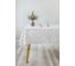 Скатерть Arya Home 160x220 Laurel белый, золотистый 8680943222527 1