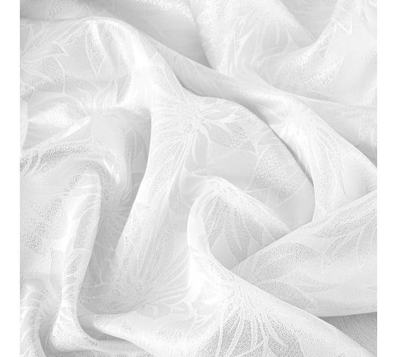 Скатерть Arya Home Жаккардовая Arya Lily 160x160 см белый 8680943232571