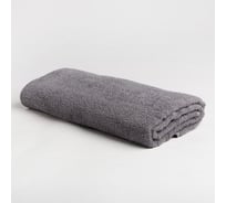 Полотенце махровое Экономь и Я 70x130 см, цвет серый, 100% хлопок, 320 гр/м2 6957341