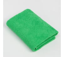 Полотенце махровое Экономь и Я 100х150 см, цвет зеленый, 100% хлопок, 350 гр/м2 9272968