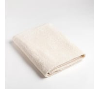 Полотенце махровое Экономь и Я 70x130 см, цвет молочный, 100% хлопок, 320 гр/м2 6957334