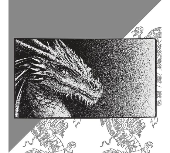 Полотенце махровое Этель Мифический дракон, 70x130 см, 100% хлопок, 420гр/м2 9822045 1