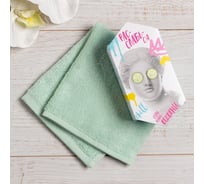 Полотенце махровое Этель Расслабься 30x30 см, 100 хлопок, 340гр/м2 7546520