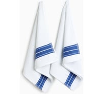 Набор полотенец Этель Blue Stripe 38x62см - 2 шт, цвет синий, хл. 100% 10421009