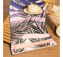 Полотенце пляжное Этель Cyber tropic, 70х140 см, 250гр/м2, 100% п/э 7150632