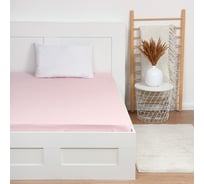 Простыня на резинке Этель 180х200х25, цвет розовый, поплин 125г/м2 9241685