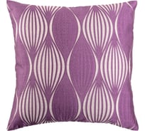 Декоративная наволочка Wess 40x40 см, на молнии, фиолетовая, Energy B02-03