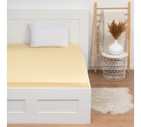 Простыня Этель 150х220 см, цвет желтый, бязь, 125 гр/м2, 100% хлопок 4733628