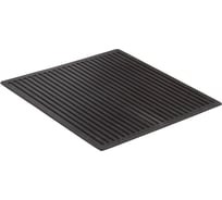 Коврик SUNSTEP резиновый, диэлектрический, 75x75 см, чёрный 31-002