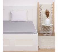 Простыня Этель Grey sky 220х240, 100% хлопок, мако-сатин, 114г/м2 9954246