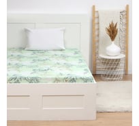 Простыня Экономь и Я 1,5 спальный, Symphony:green, 150х215±3 120 гр/м2, 100% хлопок, бязь 10340073