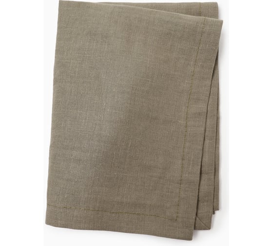 Салфетка Этель Linen collection 30x40 см, хаки, 100% лен 170 г/м2 10337573 1