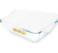 Блюдо для запекания и выпечки с крышкой DAILY 25x20x7.5см прямоугольное PYREX 343B000/D