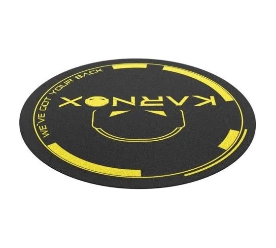 Напольный круглый коврик Karnox FLOOR Mat - 2 мм - Logo KAFM85-01
