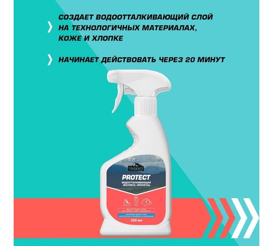 Водоотталкивающая пропитка Trekko Protect TR_PR250