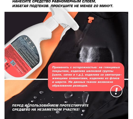 Водоотталкивающая пропитка Trekko Protect TR_PR250