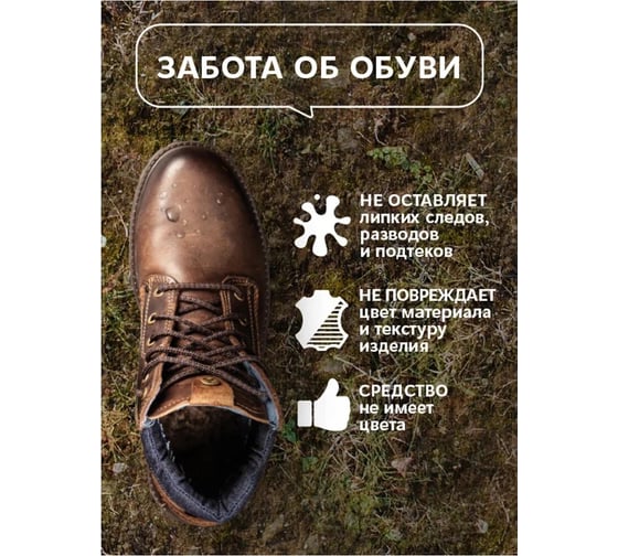 Водоотталкивающая пропитка для обуви Waks me Shoe Protect Ultra WKM_SPU250