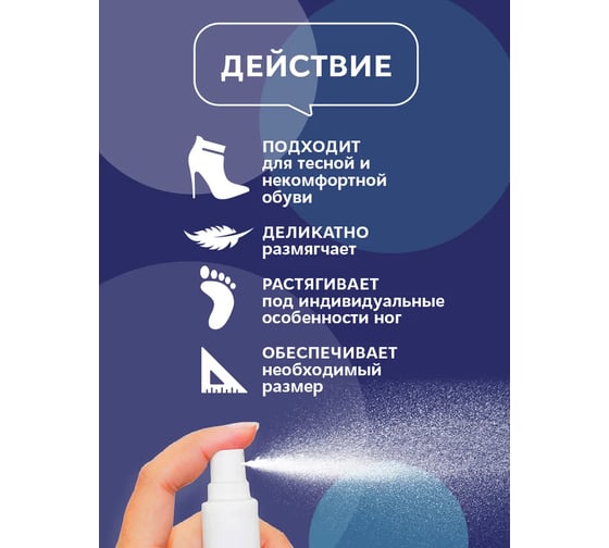 Спрей-растяжитель для обуви Waks me Shoe Strecher Spray WKM_SSS200