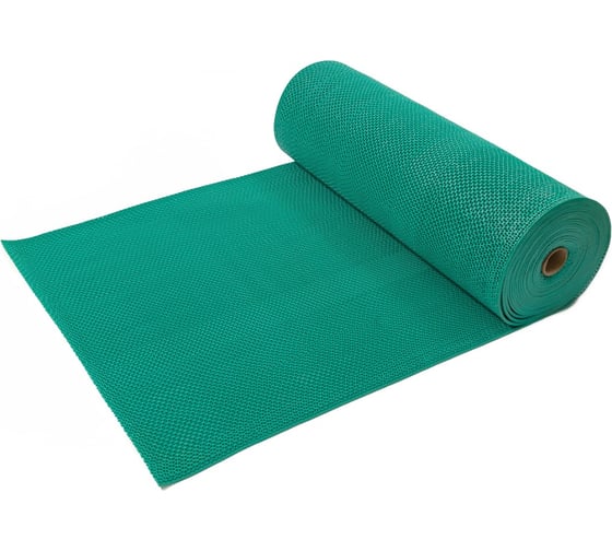 Коврик-дорожка SUNSTEP ПВХ, Zig-Zag, 5мм 0,9х12 м, зеленый 39-685 1