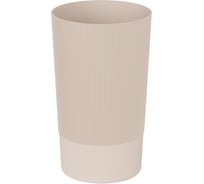 Ваза под срезку ЗПИ "Альтернатива" "Версаль" Д200мм, В340мм (бежевый) М8966