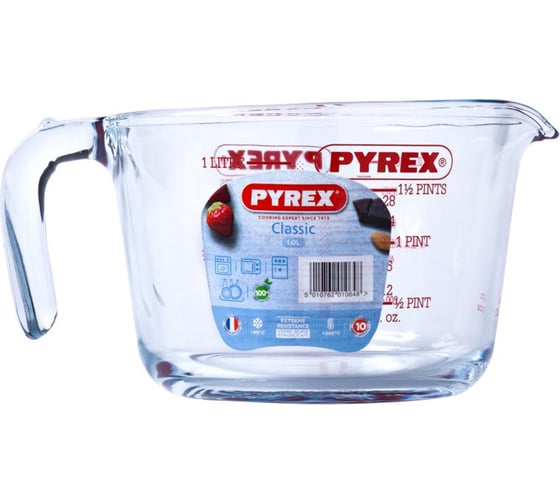 Стакан мерный PYREX CLASSIC 1л 264B000/7046