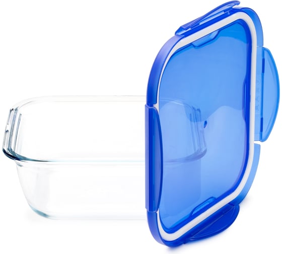 Блюдо для запекания и выпечки с крышкой COOK and GO 21x21см квадратное PYREX 286PG00/7046