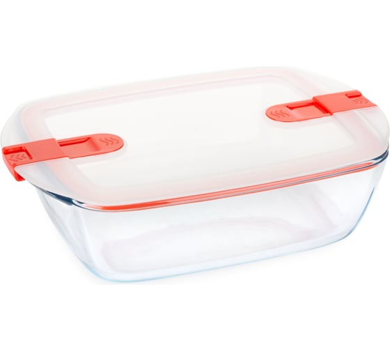 Блюдо для запекания и выпечки с крышкой COOK and HEAT 28x20см прямоугольное PYREX 216PH00/7144