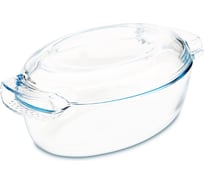 Кастрюля с крышкой CLASSIC 5.8л овальная PYREX 460A000