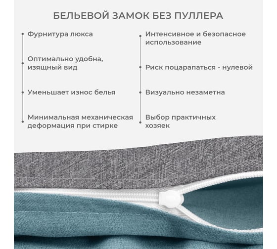 Комплект постельного белья Гармоника 2 спальный макс сатин хлопок простыня на резинке 160x200x20, наволочки 70x70 и 50x70 Ecotex КГМР/Бильд
