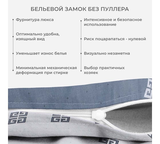 Комплект постельного белья Гармоника 2 спальный макс сатин хлопок простыня на резинке 160x200x20, наволочки 70x70 и 50x70 Ecotex КГМР/Коломбо