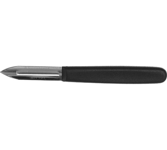 Нож для очистки картофеля Victorinox 1 реж. сторона, черный, 5.0103