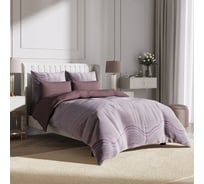 Комплект постельного белья Ecotex сатин Гармоника 2 сатин, хлопок, простыня 220x240,наволочки 70x70 и 50x70 КГМ/Вейв