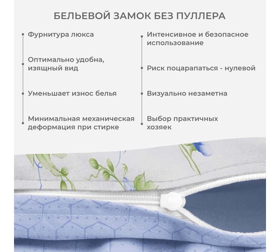 Комплект постельного белья Ecotex сатин Гармоника 2 сатин, хлопок, простыня 220x240,наволочки 70x70 и 50x70 КГМ/Фиалки