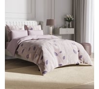 Комплект постельного белья Ecotex Гармоника 2 спальный макс сатин хлопок простыня на резинке 160x200x20, наволочки 70x70 и 50x70 КГМР/Сен-Тропе