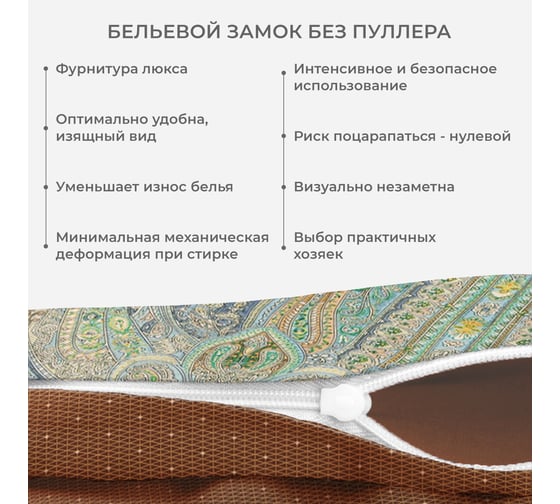 Комплект постельного белья Ecotex Гармоника евро с простыней на резинке 180x200x20,сатин, хлопок, наволочки 70x70 и 50x70 КГЕР18/Джулиано