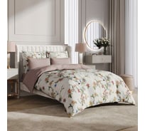 Комплект постельного белья Ecotex сатин Гармоника 2 сатин, хлопок, простыня 220x240,наволочки 70x70 и 50x70 КГМ/Флоренция