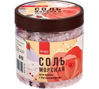 Соль морская для ванны с бутонами розы BRADEX KN 0018