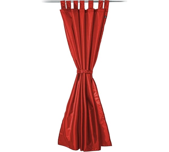 Штора уличная на петлях с липучками Tplus 300x145 см, оксфорд 600, красный T021928
