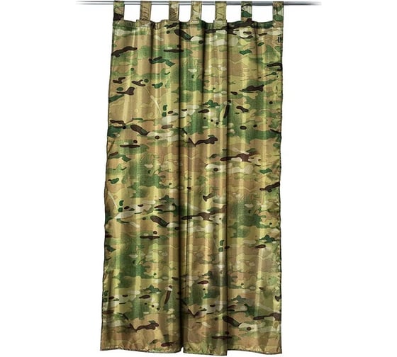 Штора уличная на петлях с липучками Tplus 220x145 см, оксфорд 600, multicam T021742 1