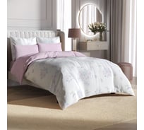 Комплект постельного белья Ecotex Гармоника сатин семейный хлопок простыня 220x240,наволочки 70x70 и 50x70 КГД/Тайный сад