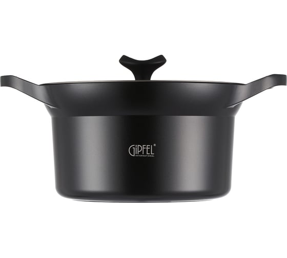 Кастрюля из литого алюминия Gipfel Azul Black 24 см, 4,5 л 51923