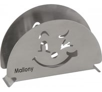 Держатель для салфеток из нержавеющей стали Mallony GATTO, тм 003061