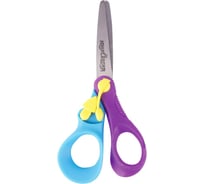 Ножницы ЮНЛАНДИЯ ЛЬВЁНОК 135 мм, с усилителем, двухцветные ручки 236989